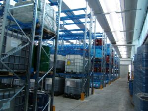 Portapallets trave anticaduta