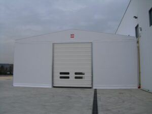 Porte automatiche ad impacchettamento su Tunnel estensibile