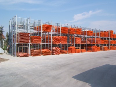Scaffalatura per Tubi PVC Scaffalatura per Tubi PVC