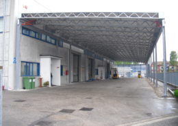 tettoia copertura