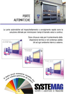 porte automatiche Systemag 2017