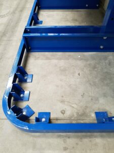 Cantilever - particolare invito guida ingresso Carrello elevatore