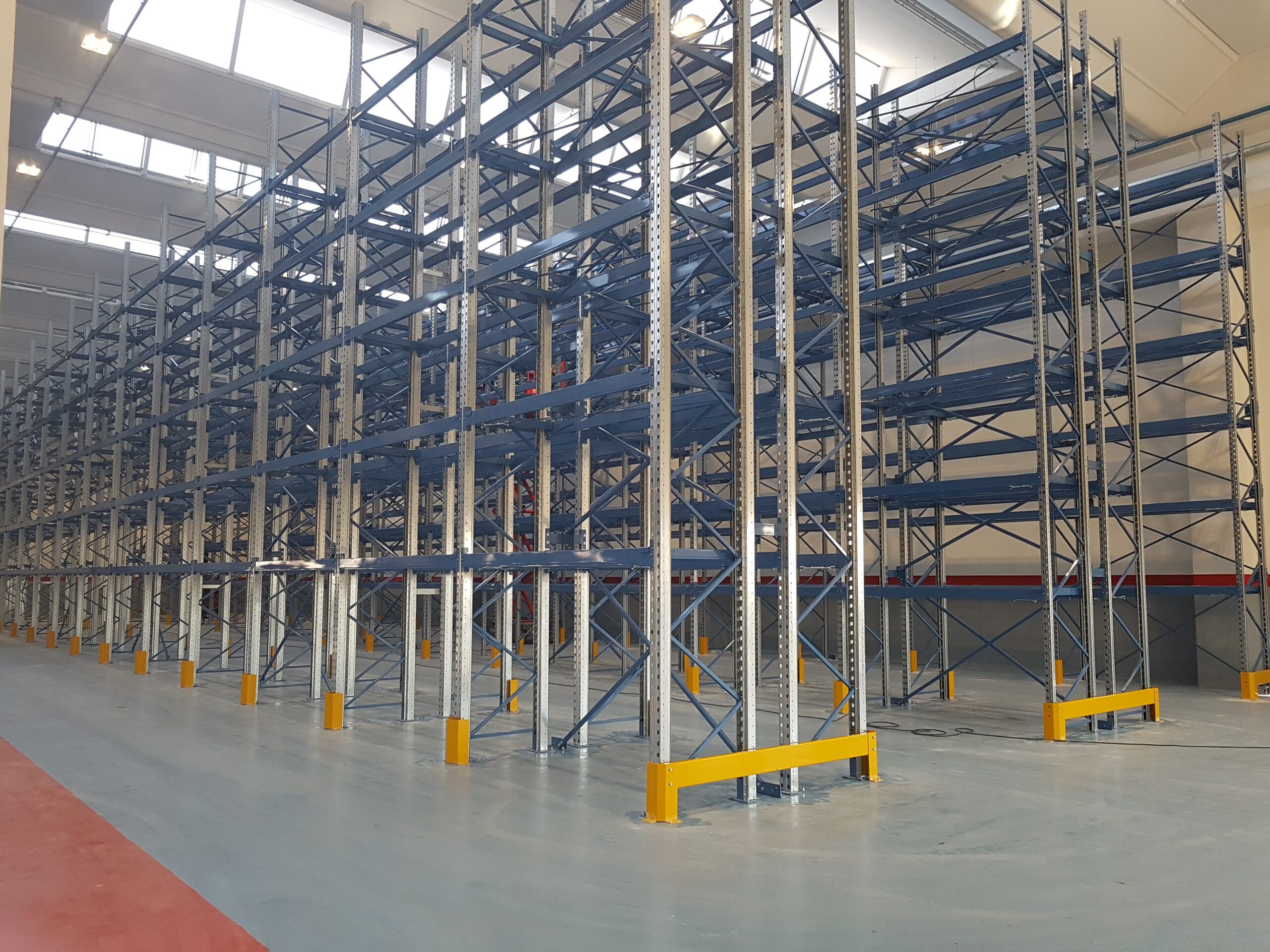 Portapallets Antisismico a Campodarsego (Padova) – febbraio 2019