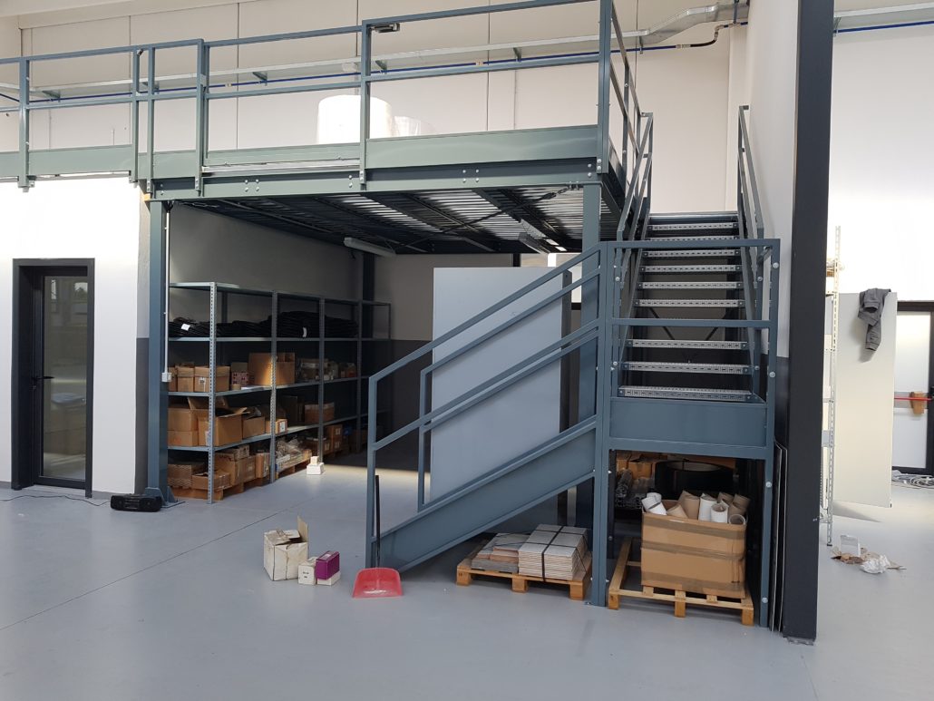 Soppalco Industriale modulare luglio 2019