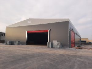 COPERTURA FISSA IN PVC - TENDOSTRUTTURA MODULARE