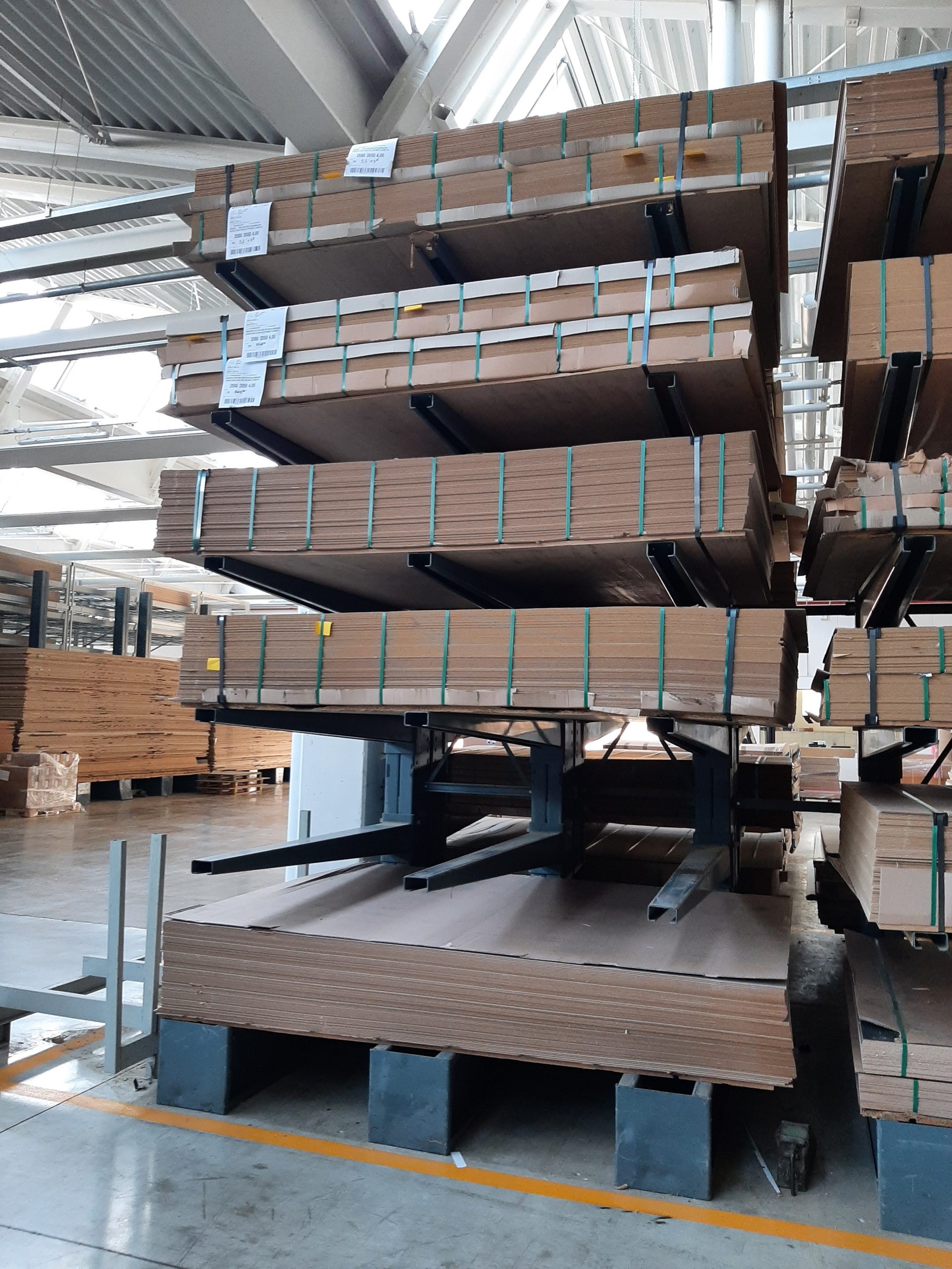 Cantilever per legno - Pannelli MDF